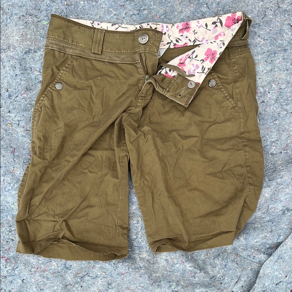 Olive Green Athleta Women's Shorts